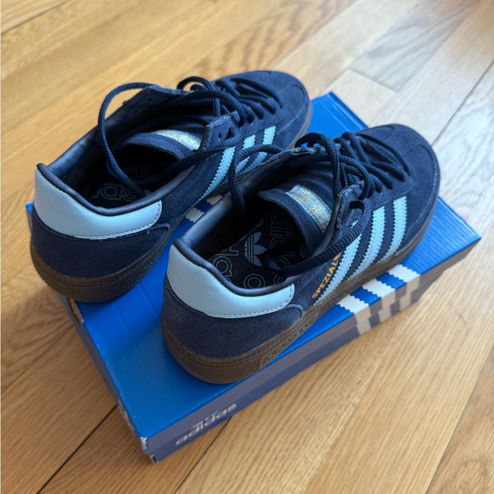 Adidas Handball Spezial Navy/Sky Blue Size M 6